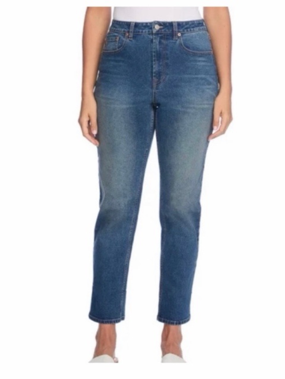 Frye High Rise Straight Leg Jeans